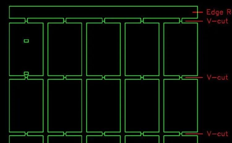 pcb基板のV-Cut
